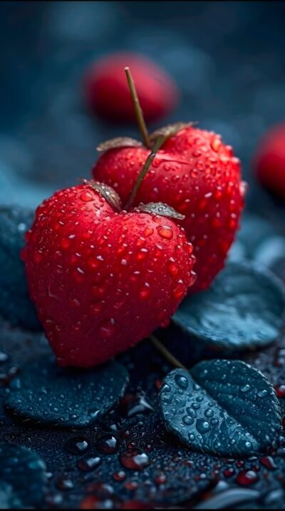 Heart Fruit HD Wallpaper