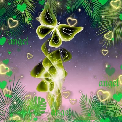 Angel Theme Wallpaper HD Angel Butterfly Fantasy Light