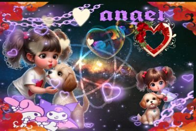 Angelic Cosmic Fantasy HD Wallpaper