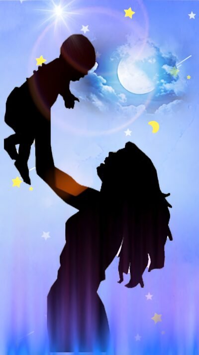 Moonlit Connection Fantasy HD Wallpaper