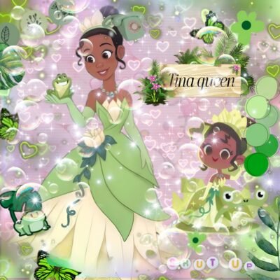 Princess Tiana Fantasy Green HD Wallpaper