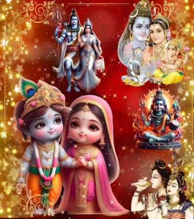 Red Wallpaper HD Divine Harmony Hindu