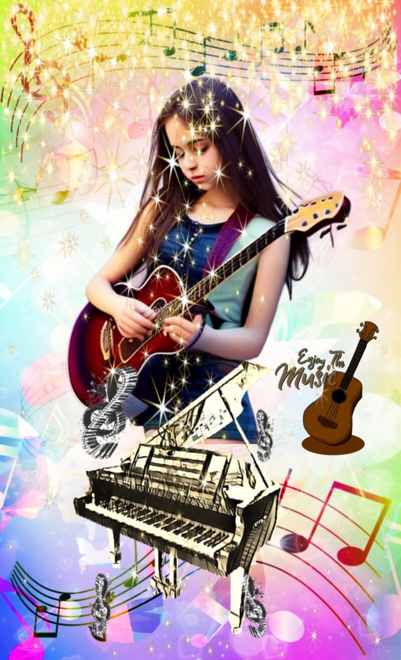 Enjoy Music Vibrant Artistic HD Wallpaper free download