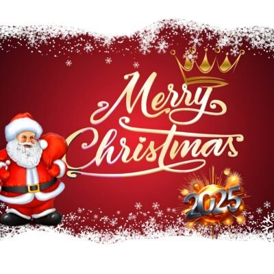 Merry Christmas Festive HD Wallpaper