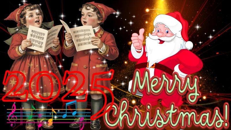 Merry Christmas Festive HD wallpaper free download