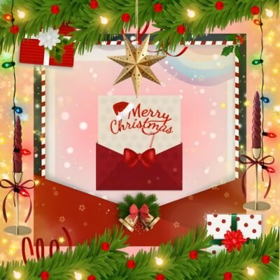 Merry Christmas Wallpaper HD Merry Christmas Festive Card