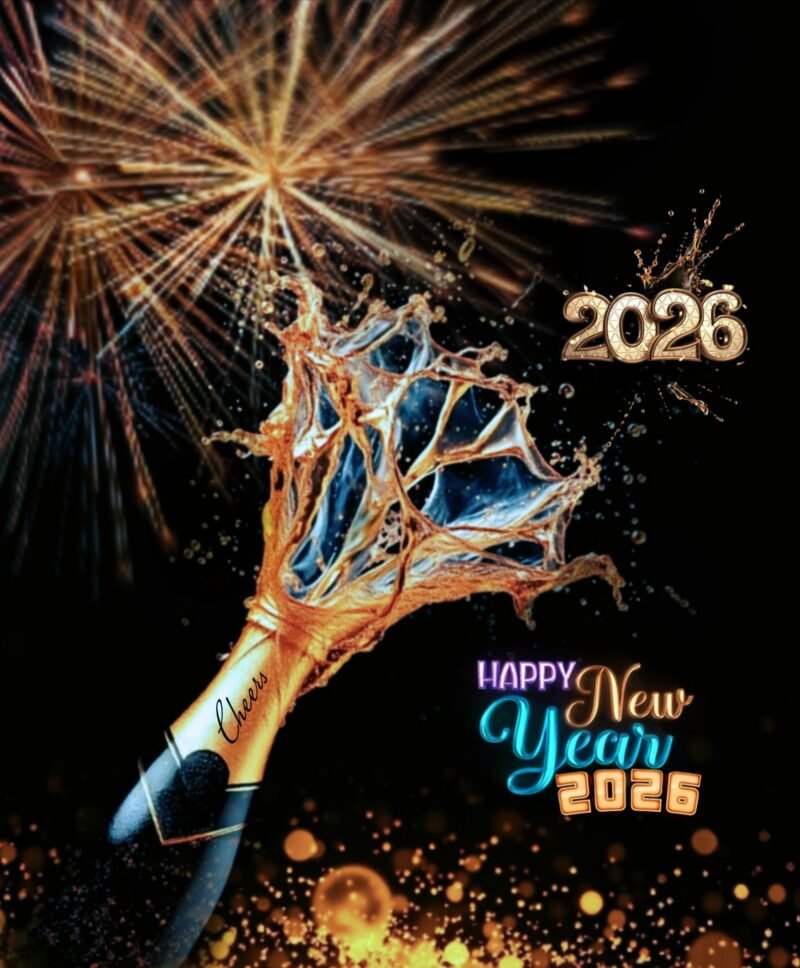 New Year 2026 Celebration HD wallpaper free download
