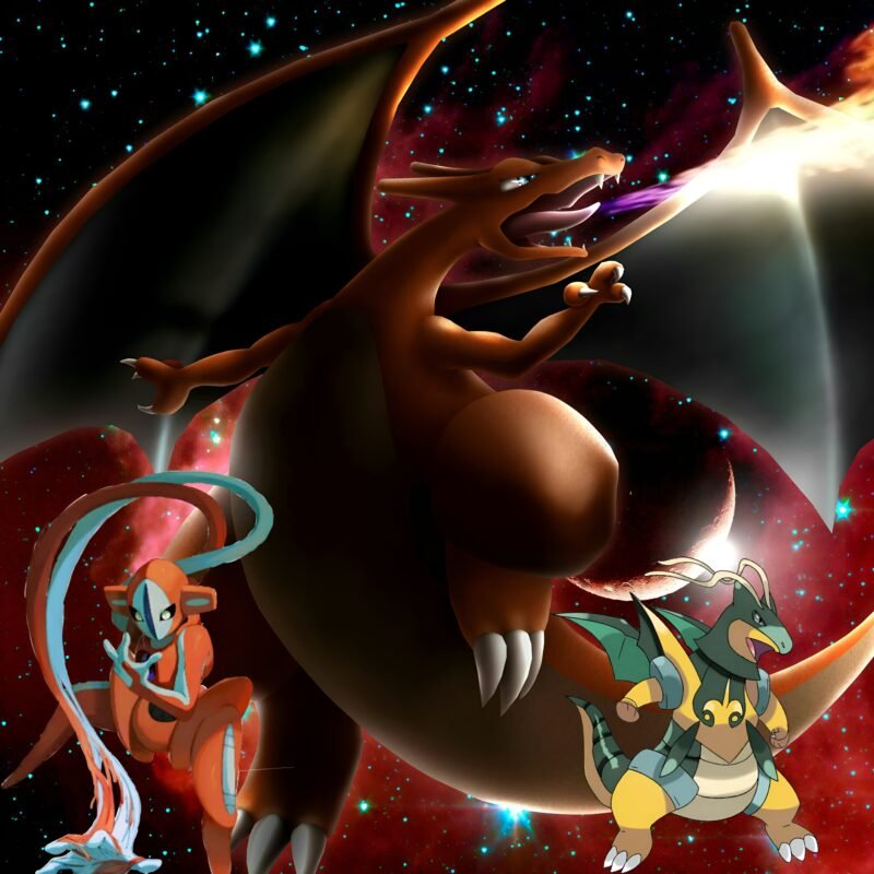 Pokemon Cosmic Battle HD wallpaper free download