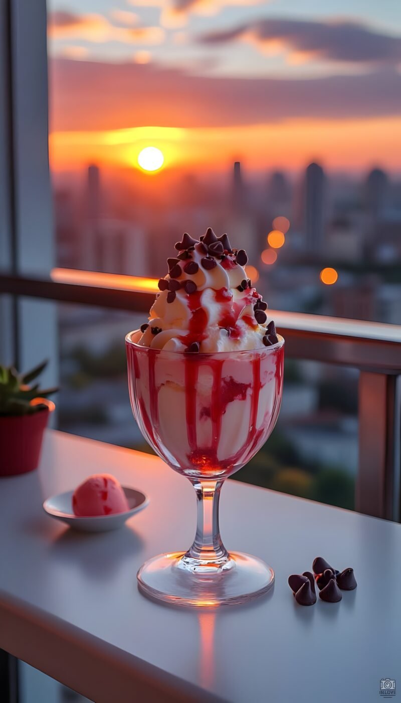 Sunset Dessert City View HD Wallpaper free download