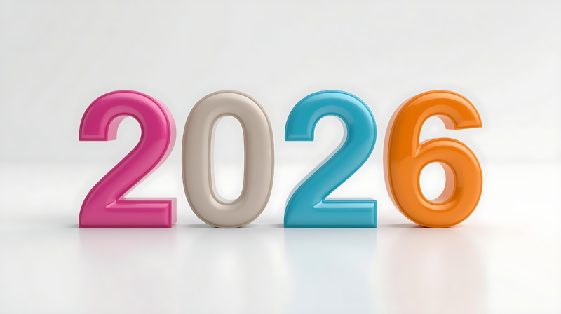 2026 Colorful Number Art HD wallpaper free download