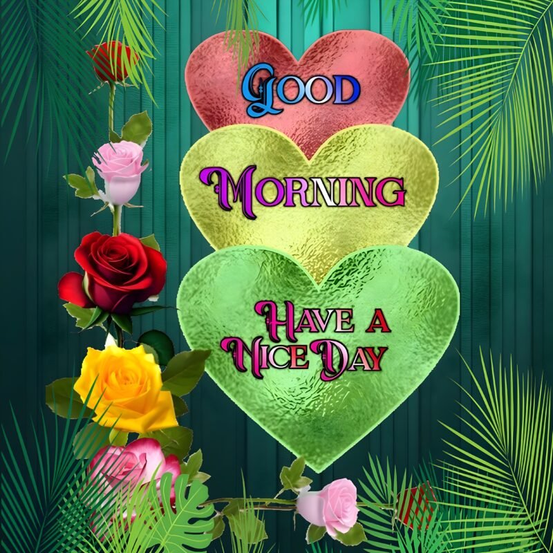 Good Morning Heart HD Wallpaper free download