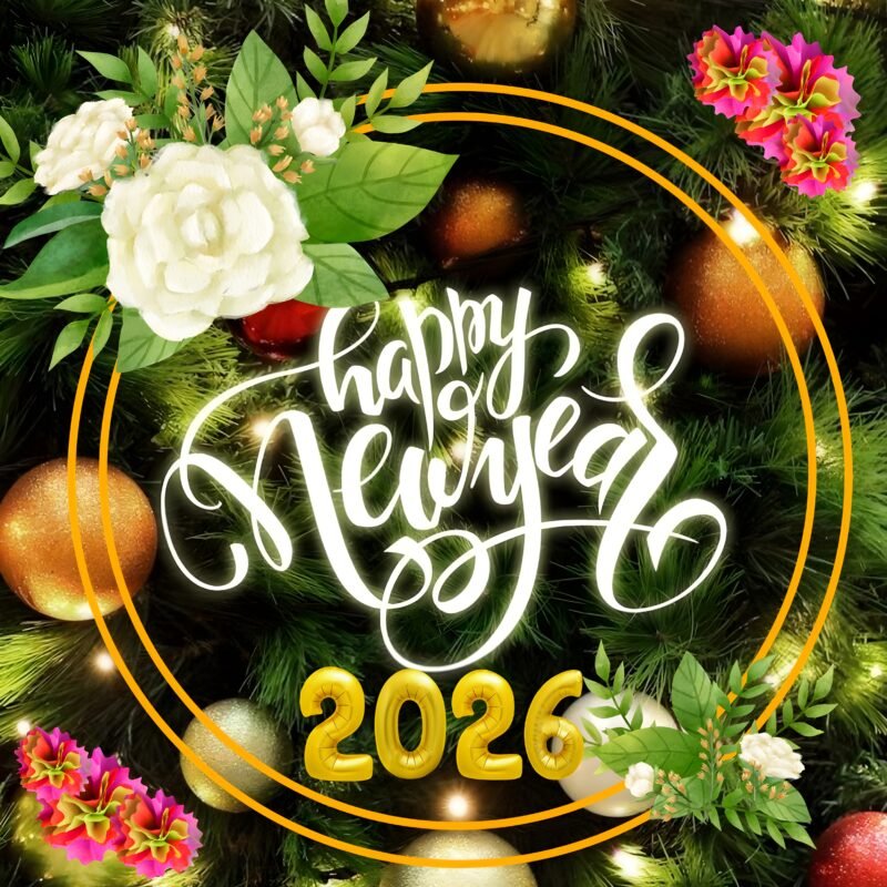 Happy New Year 2026 HD wallpaper free download