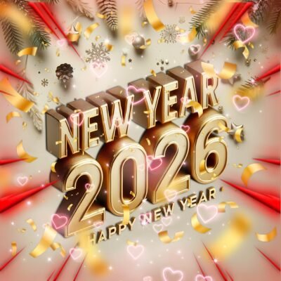 Gold Wallpaper HD New Year 2026