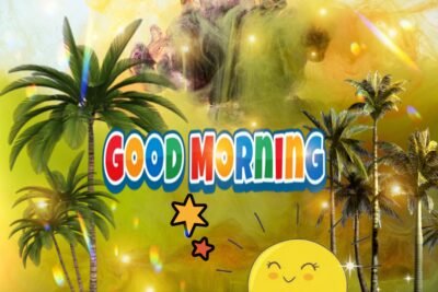 Colorful Good Morning Tropical HD Wallpaper
