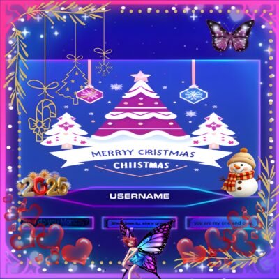 Merry Christmas Wallpaper HD Festive Christmas Design