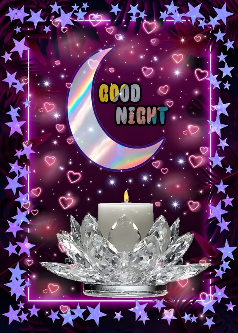 Good Night Moon Candle HD wallpaper free download