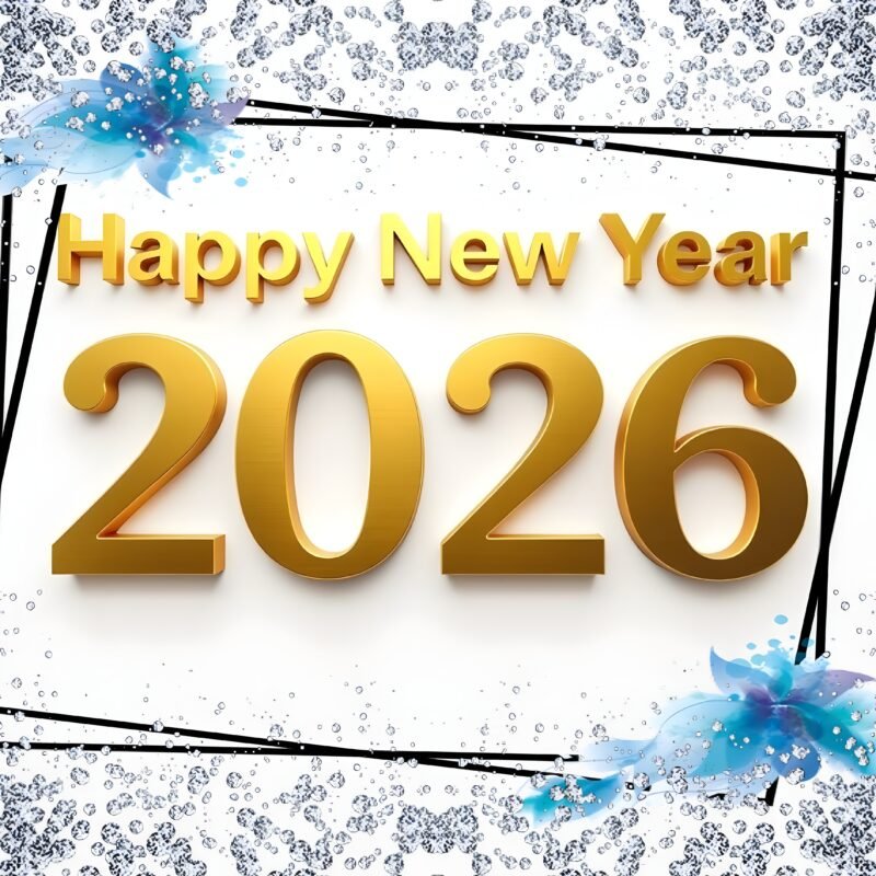 Happy New Year 2026 Celebration HD wallpaper free download