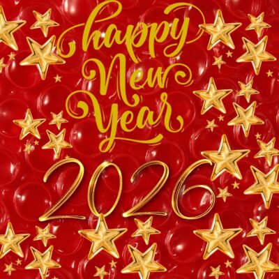 Happy New Year 2026 Celebration HD Wallpaper