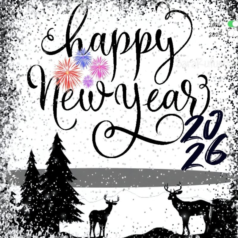 Happy New Year 2026 Celebration HD wallpaper free download