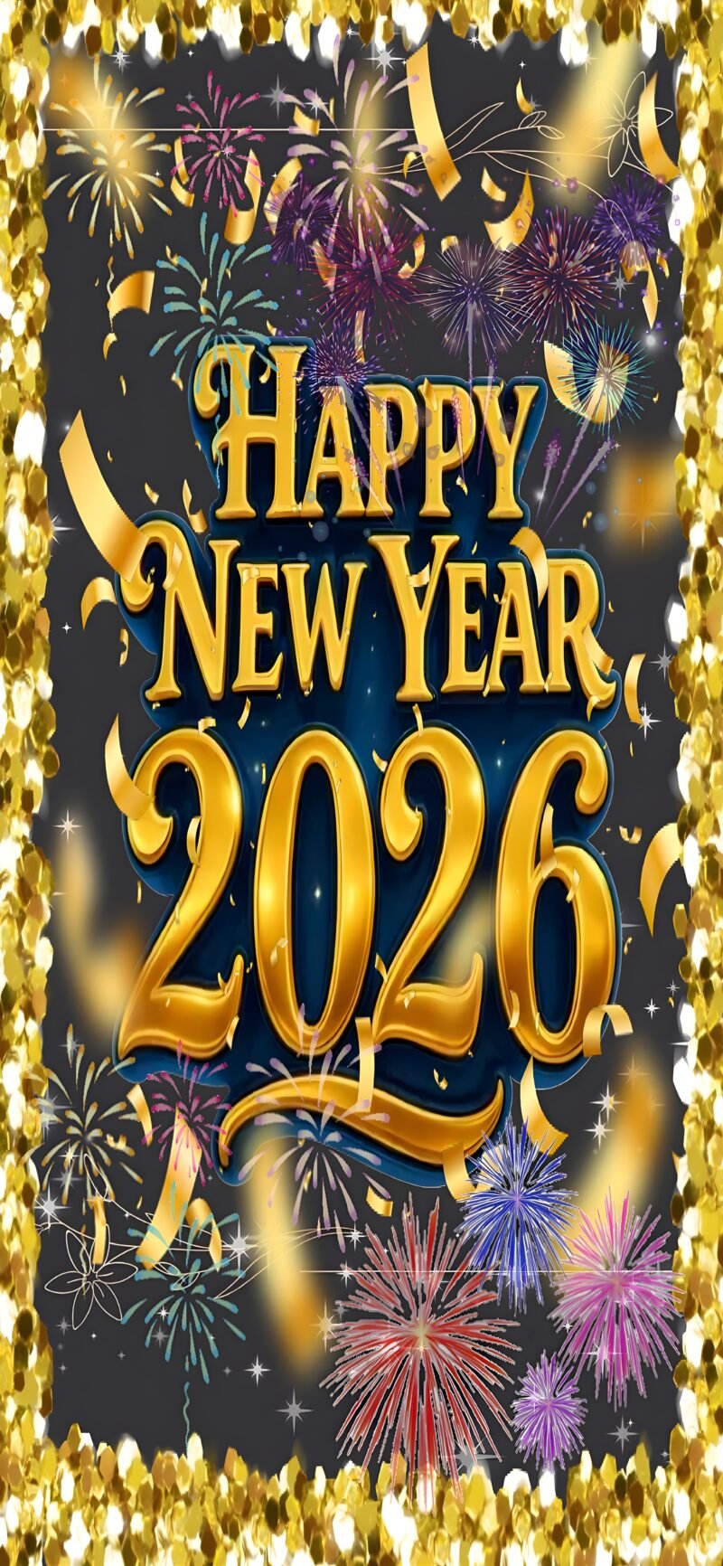 Happy New Year 2026 Celebration HD wallpaper free download