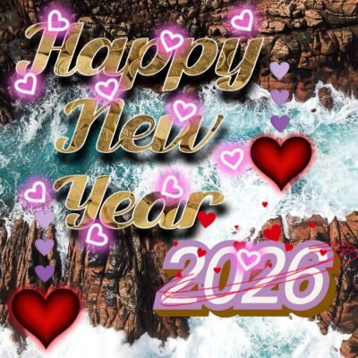 Happy New Year 2026 Celebration HD Wallpaper