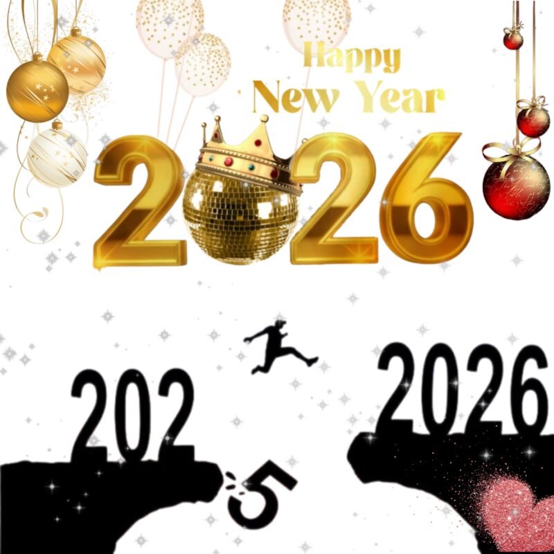 Happy New Year 2026 Celebration HD wallpaper free download
