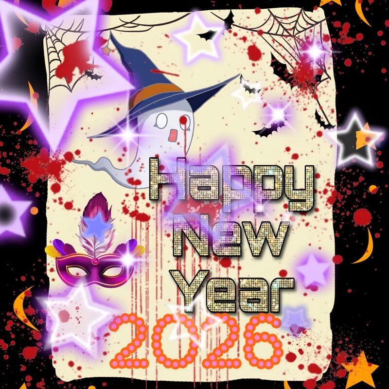 Happy New Year 2026 Festive HD wallpaper free download