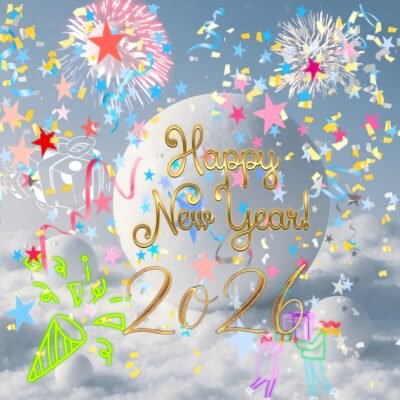 Fireworks Art Wallpaper HD Happy New Year Celebration