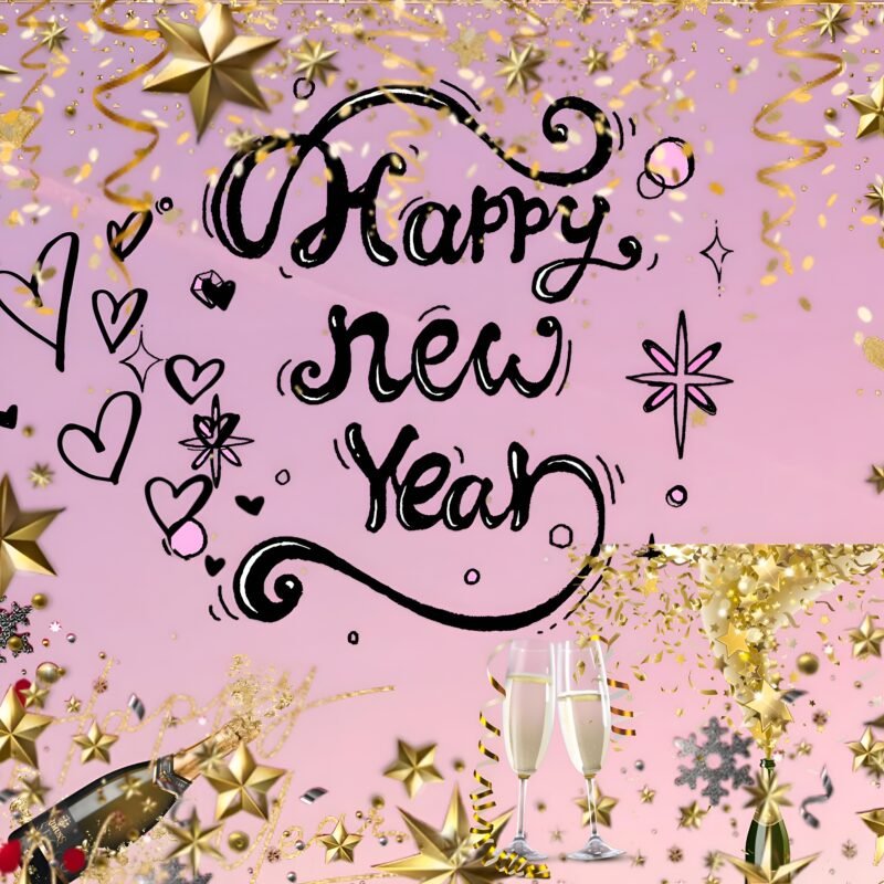 Happy New Year Celebration HD wallpaper free download