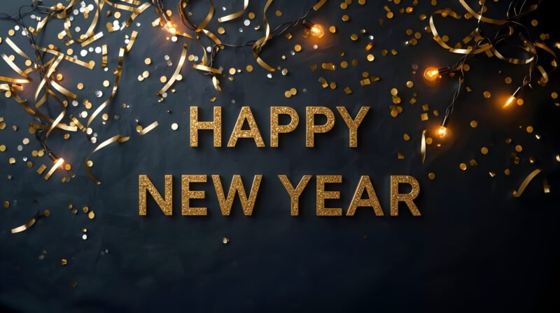 Happy New Year Festive HD wallpaper free download