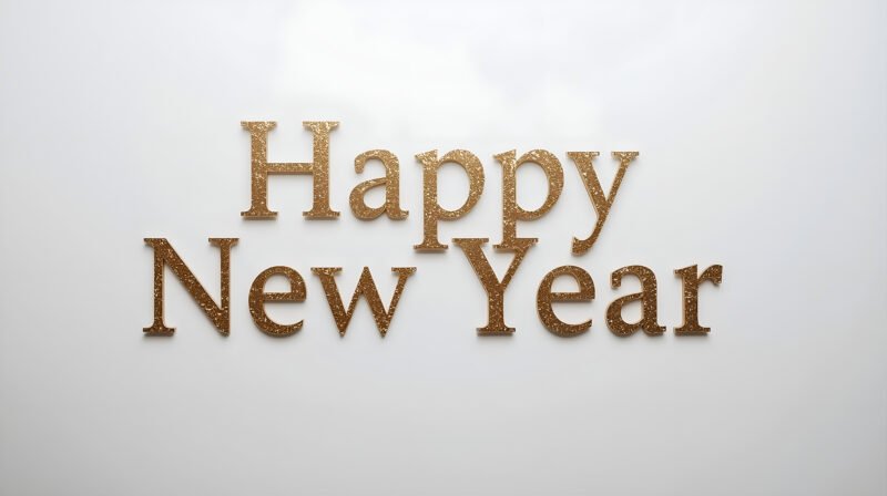 Happy New Year Festive Wall Art HD wallpaper free download