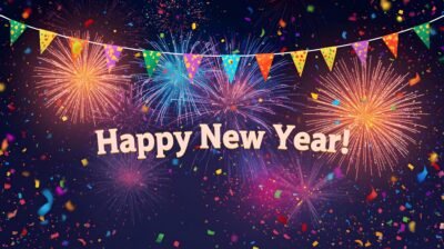 Bright Fireworks Wallpaper HD Happy New Year Fireworks Celebration