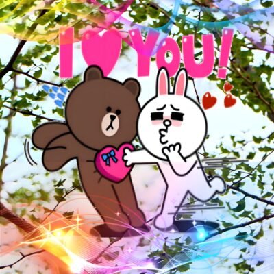 Blue Wallpaper HD Love Cartoon Love