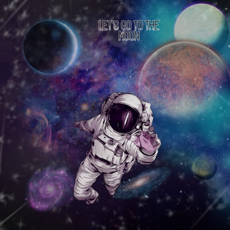 Lets Go Moon HD Wallpaper free download