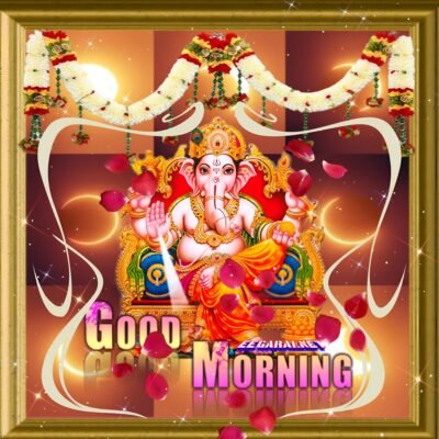Colorful Religious Wallpaper HD Lord Ganesha Good Morning