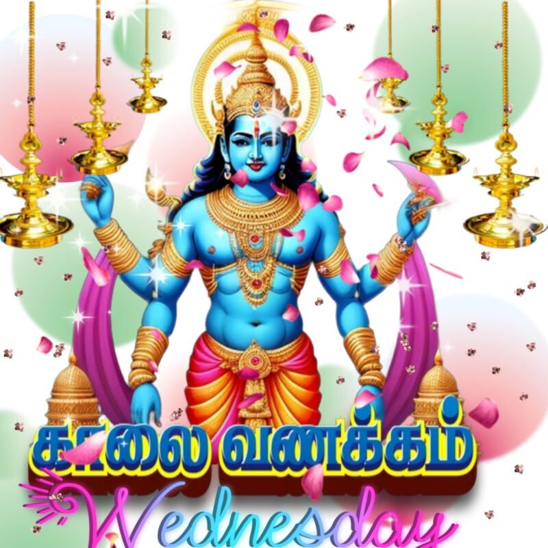 Lord Vishnu Wednesday Blessing HD wallpaper free download