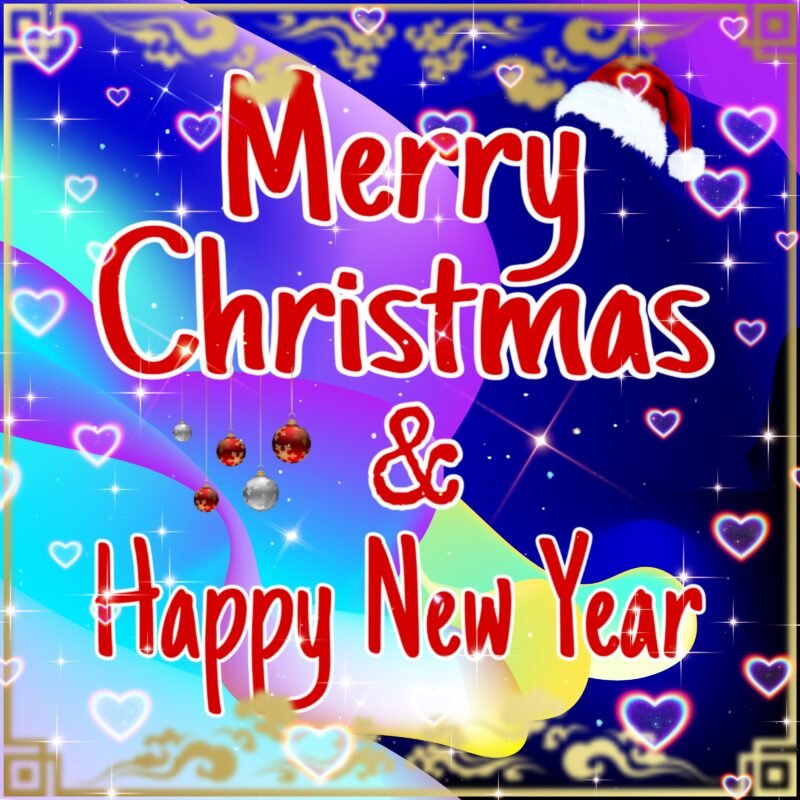 Merry Christmas Happy New Year HD wallpaper free download