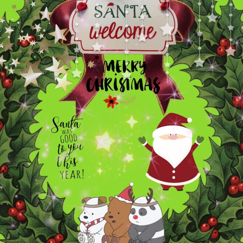 Merry Christmas Santa HD wallpaper free download