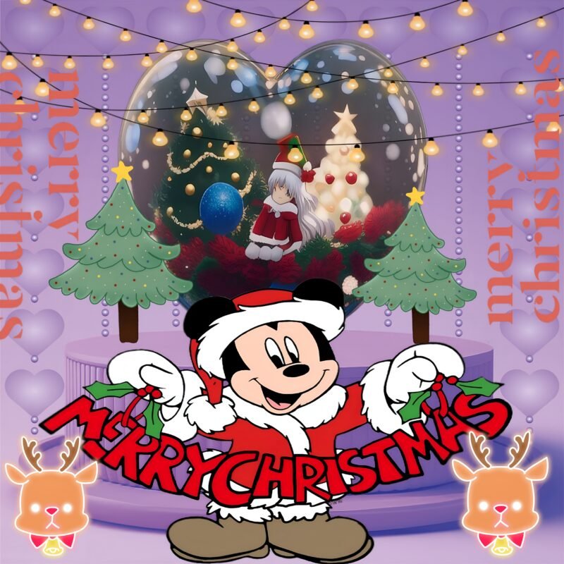Mickey Mouse Christmas HD wallpaper free download