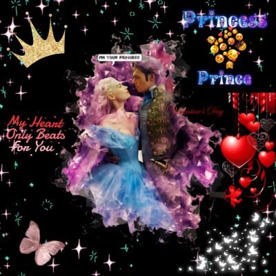 Deep Black Wallpaper HD Princess Prince Magical