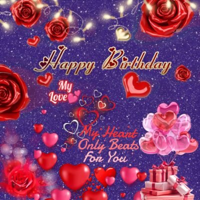 Romantic Happy Birthday Love HD Wallpaper