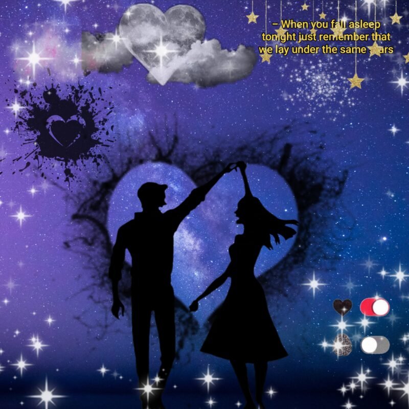 Romantic Night Sky HD wallpaper free download