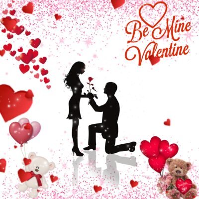 Deep Black Wallpaper HD Romantic Valentine’s Day