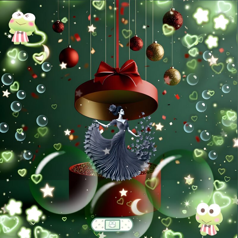 Whimsical Holiday HD Wallpaper free download