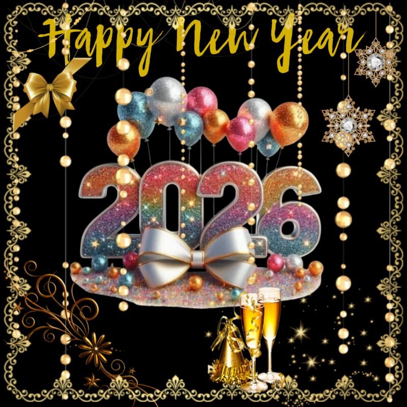 2026 New Year Celebration HD wallpaper free download