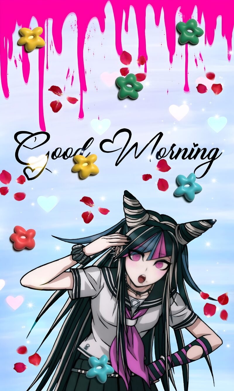 Anime Girl Good Morning HD wallpaper free download