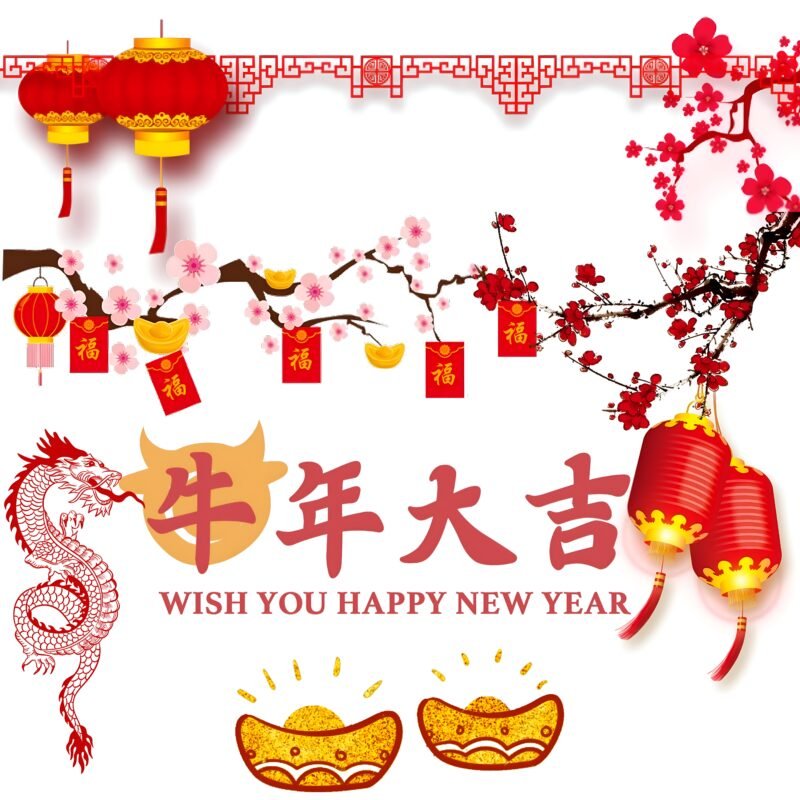 Chinese New Year Festive HD wallpaper free download