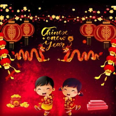 Chinese New Year Wallpaper – Chinese New Year Festive Celebration