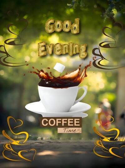Coffee Time Evening HD Wallpaper