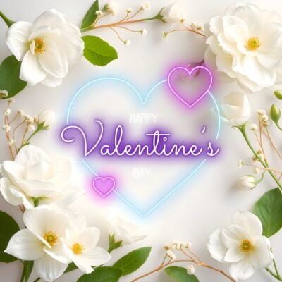 Pastel Purple Wallpaper HD Elegant Valentine’s Day Floral Art